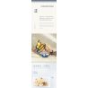 WEILE CREATION 2161 HOA KHÔNG NGỦ SƯƠNG LẠNH BƯỚM bộ đồ chơi xếp lắp ráp ghép mô hình Creator Sáng Tạo 398 khối