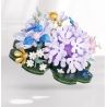 WEILE CREATION 2162 TIẾNG HOA KHÔNG NGỦ LÁ NHỰA RUỒI GÃY bộ đồ chơi xếp lắp ráp ghép mô hình Creator Sáng Tạo 376 khối