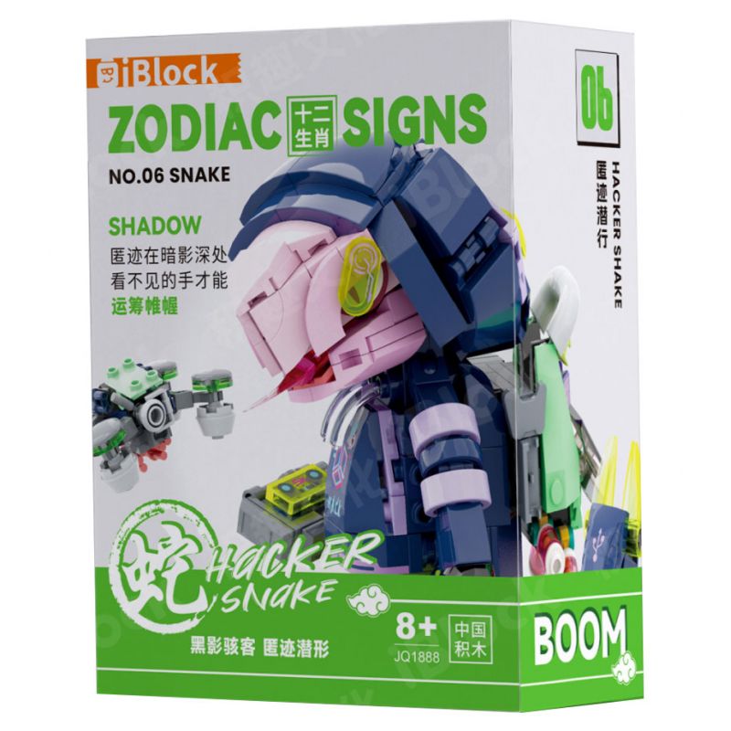 IBLOCK IB1001-6 1001-6 non HẮC BÓNG HACKER SI RẮN bộ đồ chơi xếp lắp ráp ghép mô hình ZODIAC SIGNS SHADOW SNAKE IBLOCK IB1001-6 1001-6 non HẮC BÓNG HACKER SI RẮN bộ đồ chơi xếp lắp ráp ghép mô hình ZODIAC SIGNS SHADOW SNAKE