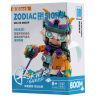 IBLOCK IB1001-8 1001-8 SA XUE JIAN JIANG WEI YANG bộ đồ chơi xếp lắp ráp ghép mô hình ZODIAC SIGNS FREEZE SNEEP