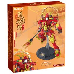 KAIDO KD99028 99028 TRUYỀN THUYẾT SHAN HAI JING ZHU RONG THẦN LỬA VÀ BẢO VỆ THẾ GIỚI CHONGLI bộ đồ chơi xếp lắp ráp ghép mô hình