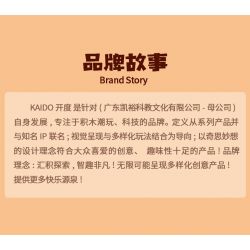 KAIDO KD99028 99028 TRUYỀN THUYẾT SHAN HAI JING ZHU RONG THẦN LỬA VÀ BẢO VỆ THẾ GIỚI CHONGLI bộ đồ chơi xếp lắp ráp ghép mô hình