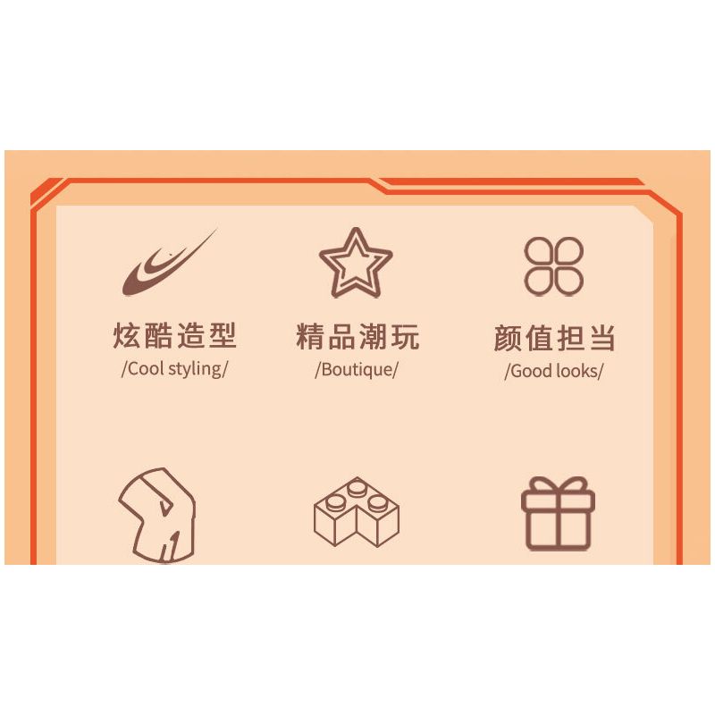 KAIDO KD99028 99028 TRUYỀN THUYẾT SHAN HAI JING ZHU RONG THẦN LỬA VÀ BẢO VỆ THẾ GIỚI CHONGLI bộ đồ chơi xếp lắp ráp ghép mô hình