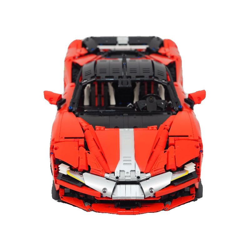 INSPIRE R60001 60001 XE THỂ THAO SF90 tỷ lệ 1:8 bộ đồ chơi xếp lắp ráp ghép mô hình Technic SF90 STRADALE Kỹ Thuật Công Nghệ Cao Mô Hình Phương Tiện 4100 khối