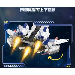 TOP TOY TC28007 28007 TÀU CON THOI bộ đồ chơi xếp lắp ráp ghép mô hình City SPACE SHUTTLE Thành Phố
