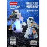 WANGAO 288003 CÁC PHI HÀNH GIA ĐI BỘ TRONG KHÔNG GIAN VÀ DŨNG CẢM VỚI NHỮNG ĐIỀU CHƯA BIẾT bộ đồ chơi xếp lắp ráp ghép mô hình 605 khối