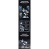 JMBRICKLAYER 70009 WEKKI 506504 BẢO TÀNG KHOA HỌC VÀ CÔNG NGHỆ DỰ ÁN THÁM HIỂM NGÔI SAO KÍNH VIỄN VỌNG TƯƠNG LAI bộ đồ chơi xếp lắp ráp ghép mô hình STAREXPLORE PROGRAM 995 khối