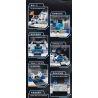 JMBRICKLAYER 70009 WEKKI 506504 BẢO TÀNG KHOA HỌC VÀ CÔNG NGHỆ DỰ ÁN THÁM HIỂM NGÔI SAO KÍNH VIỄN VỌNG TƯƠNG LAI bộ đồ chơi xếp lắp ráp ghép mô hình STAREXPLORE PROGRAM 995 khối