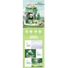 ZHEGAO 663012-1 CỬA HÀNG HOA GẤU TRÚC GARDENIA bộ đồ chơi xếp lắp ráp ghép mô hình PANDA FLOWER SHOP GARDENLA 490 khối