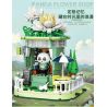 ZHEGAO 663012-1 CỬA HÀNG HOA GẤU TRÚC GARDENIA bộ đồ chơi xếp lắp ráp ghép mô hình PANDA FLOWER SHOP GARDENLA 490 khối