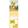 ZHEGAO 663012-2 CỬA HÀNG HOA PANDA HƯỚNG DƯƠNG bộ đồ chơi xếp lắp ráp ghép mô hình PANDA FLOWER SHOP SUNFLOWER 505 khối