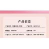 ZHEGAO 663012-4 NGƯỜI BÁN HOA GẤU TRÚC bộ đồ chơi xếp lắp ráp ghép mô hình PANDA FLOWER SHOP LOTUS 505 khối