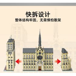 BAKA TECHNOLOGY 33213 NHÀ THỜ ĐỨC BÀ PARIS bộ đồ chơi xếp lắp ráp ghép mô hình Creator NOTRE DAME DE PARIS Sáng Tạo 8225 khối BAKA TECHNOLOGY 33213 NHÀ THỜ ĐỨC BÀ PARIS bộ đồ chơi xếp lắp ráp ghép mô hình Creator NOTRE DAME DE PARIS Sáng Tạo 8225 khối
