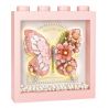 LOZ 1960 KHUNG ẢNH HOA BƯỚM TRẮNG bộ đồ chơi xếp lắp ráp ghép mô hình Arts & Crafts BUTTERFLY 822 khối