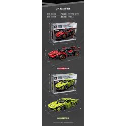 QMAN ENLIGHTEN KEEPPLEY 91003 TỐC ĐỘ CHÍNH XÁC THẦN CHIẾN TRANH ĐỎ bộ đồ chơi xếp lắp ráp ghép mô hình Technic Kỹ Thuật Công Nghệ Cao Mô Hình Phương Tiện 740 khối