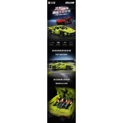 QMAN ENLIGHTEN KEEPPLEY 91004 TỐC ĐỘ TÍCH LŨY SAO CHỔI SẮC NÉT bộ đồ chơi xếp lắp ráp ghép mô hình Technic Kỹ Thuật Công Nghệ Cao Mô Hình Phương Tiện 728 khối