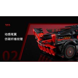 QMAN ENLIGHTEN KEEPPLEY 91004 TỐC ĐỘ TÍCH LŨY SAO CHỔI SẮC NÉT bộ đồ chơi xếp lắp ráp ghép mô hình Technic Kỹ Thuật Công Nghệ Cao Mô Hình Phương Tiện 728 khối