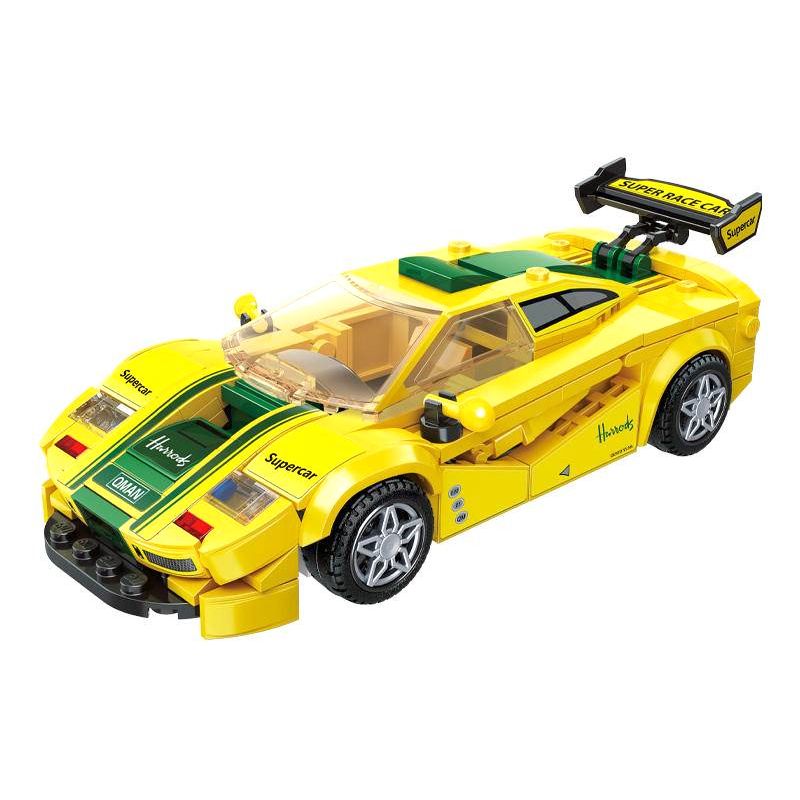 QMAN ENLIGHTEN KEEPPLEY 91001 non Lego TỐC ĐỘ CHÍNH XÁC SPEEDSTER bộ đồ chơi xếp lắp ráp ghép mô hình Speed Champions Racing Cars Đua Xe Công Thức 282 khối