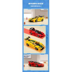 QMAN ENLIGHTEN KEEPPLEY 91001 TỐC ĐỘ CHÍNH XÁC SPEEDSTER bộ đồ chơi xếp lắp ráp ghép mô hình Speed Champions Racing Cars Đua Xe Công Thức 282 khối