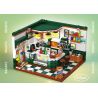 ZHEGAO 612024 QUÁN CÀ PHÊ GÓC PHỐ bộ đồ chơi xếp lắp ráp ghép mô hình CORNER CAFE 527 khối