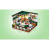 ZHEGAO 612024 QUÁN CÀ PHÊ GÓC PHỐ bộ đồ chơi xếp lắp ráp ghép mô hình CORNER CAFE 527 khối