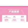 ZHEGAO 612025 CỬA HÀNG LÀM TÓC bộ đồ chơi xếp lắp ráp ghép mô hình HAIR SALON 583 khối