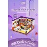 ZHEGAO 612026 CỬA HÀNG BĂNG ĐĨA bộ đồ chơi xếp lắp ráp ghép mô hình RECORD STORE 554 khối