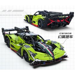 CADA DOUBLEE C51303 51303 XE THỂ THAO MA QUÁI tỷ lệ 1:14 bộ đồ chơi xếp lắp ráp ghép mô hình Technic Kỹ Thuật Công Nghệ Cao Mô Hình Phương Tiện 359 khối