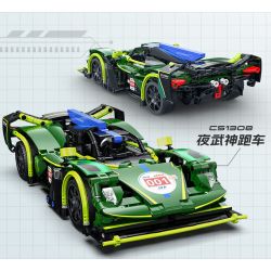 CADA DOUBLEE C51308 51308 XE THỂ THAO CHIẾN BINH BÓNG ĐÊM tỷ lệ 1:14 bộ đồ chơi xếp lắp ráp ghép mô hình Technic Kỹ Thuật Công Nghệ Cao Mô Hình Phương Tiện 388 khối