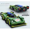 CADA DOUBLEE C51308 51308 XE THỂ THAO CHIẾN BINH BÓNG ĐÊM tỷ lệ 1:14 bộ đồ chơi xếp lắp ráp ghép mô hình Technic Kỹ Thuật Công Nghệ Cao Mô Hình Phương Tiện 388 khối