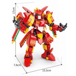 ACHKO 80030 MECHA ĐI BỘ MIỄN PHÍ bộ đồ chơi xếp lắp ráp ghép mô hình FREE TRAVELER 448 khối