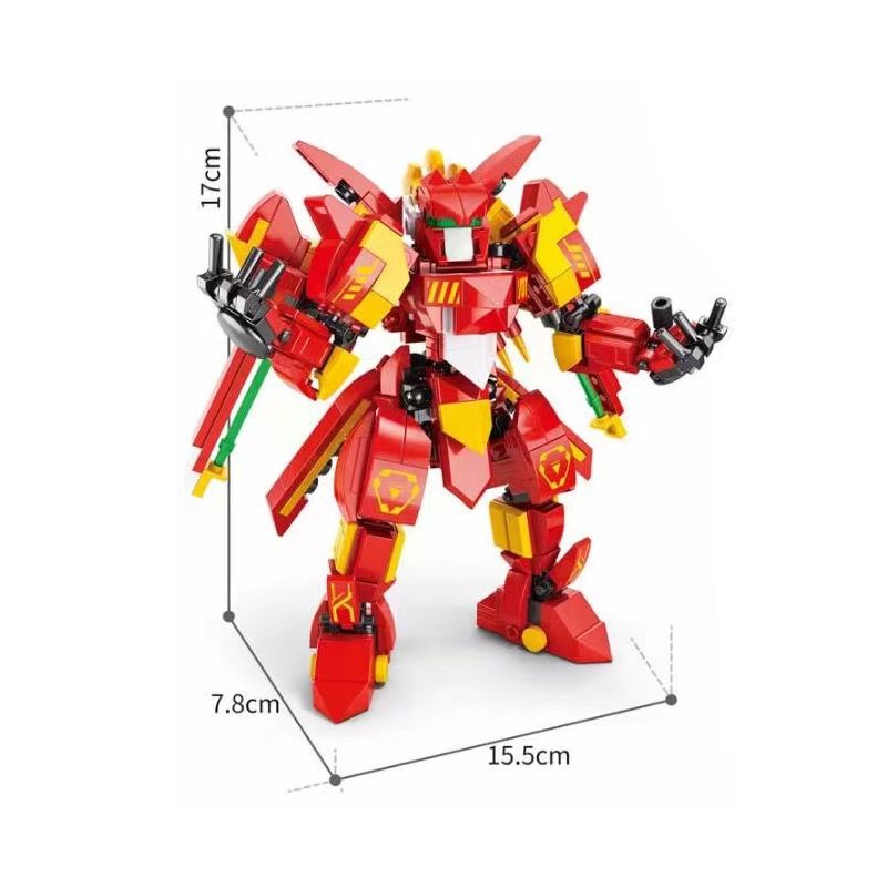 ACHKO 80030 MECHA ĐI BỘ MIỄN PHÍ bộ đồ chơi xếp lắp ráp ghép mô hình FREE TRAVELER 448 khối