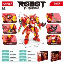 ACHKO 80030 MECHA ĐI BỘ MIỄN PHÍ bộ đồ chơi xếp lắp ráp ghép mô hình FREE TRAVELER 448 khối