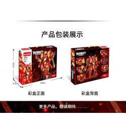 ACHKO 80030 MECHA ĐI BỘ MIỄN PHÍ bộ đồ chơi xếp lắp ráp ghép mô hình FREE TRAVELER 448 khối