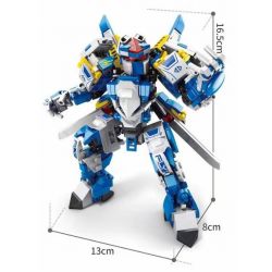 ACHKO 80031 CƠ KHÍ HIỆP SĨ THIÊN TƯỜNG bộ đồ chơi xếp lắp ráp ghép mô hình SOARING KNIGHT 451 khối