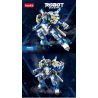 ACHKO 80031 CƠ KHÍ HIỆP SĨ THIÊN TƯỜNG bộ đồ chơi xếp lắp ráp ghép mô hình SOARING KNIGHT 451 khối