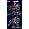 ACHKO 80032 MECHA PHÁO ĐIÊN CUỒNG bộ đồ chơi xếp lắp ráp ghép mô hình CRAZY THUNDER CANNON 450 khối