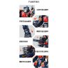 ACHKO 80032 MECHA PHÁO ĐIÊN CUỒNG bộ đồ chơi xếp lắp ráp ghép mô hình CRAZY THUNDER CANNON 450 khối