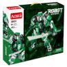 ACHKO 80033 KENDO TEBU MECHA bộ đồ chơi xếp lắp ráp ghép mô hình 413 khối