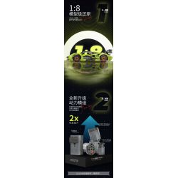 MOYU BLOCK MY88028 88028 LAMBO 3000 GTR PHIÊN BẢN ĐƯỜNG ĐUA 1:8 tỷ lệ 1:8 bộ đồ chơi xếp lắp ráp ghép mô hình Technic Kỹ Thuật Công Nghệ Cao Mô Hình Phương Tiện 3130 khối