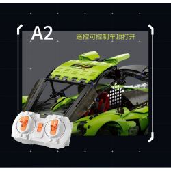 MOYU BLOCK MY88028 88028 LAMBO 3000 GTR PHIÊN BẢN ĐƯỜNG ĐUA 1:8 tỷ lệ 1:8 bộ đồ chơi xếp lắp ráp ghép mô hình Technic Kỹ Thuật Công Nghệ Cao Mô Hình Phương Tiện 3130 khối