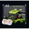 MOYU BLOCK MY88028 88028 LAMBO 3000 GTR PHIÊN BẢN ĐƯỜNG ĐUA 1:8 tỷ lệ 1:8 bộ đồ chơi xếp lắp ráp ghép mô hình Technic Kỹ Thuật Công Nghệ Cao Mô Hình Phương Tiện 3130 khối