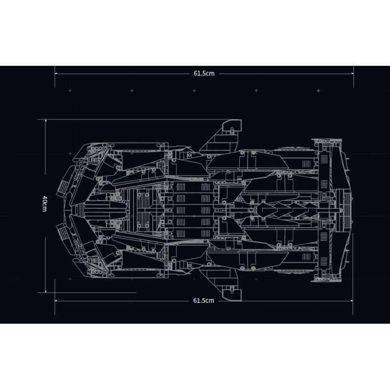 MOYU BLOCK MY88028 88028 LAMBO 3000 GTR PHIÊN BẢN ĐƯỜNG ĐUA 1:8 tỷ lệ 1:8 bộ đồ chơi xếp lắp ráp ghép mô hình Technic Kỹ Thuật Công Nghệ Cao Mô Hình Phương Tiện 3130 khối