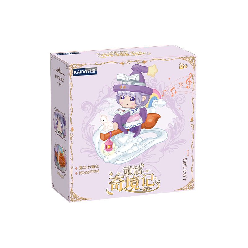 KAIDO KD99024 99024 TRUYỆN CỔ TÍCH XỨ SỞ THẦN TIÊN PHÙ THỦY NHỎ PHÉP THUẬT bộ đồ chơi xếp lắp ráp ghép mô hình