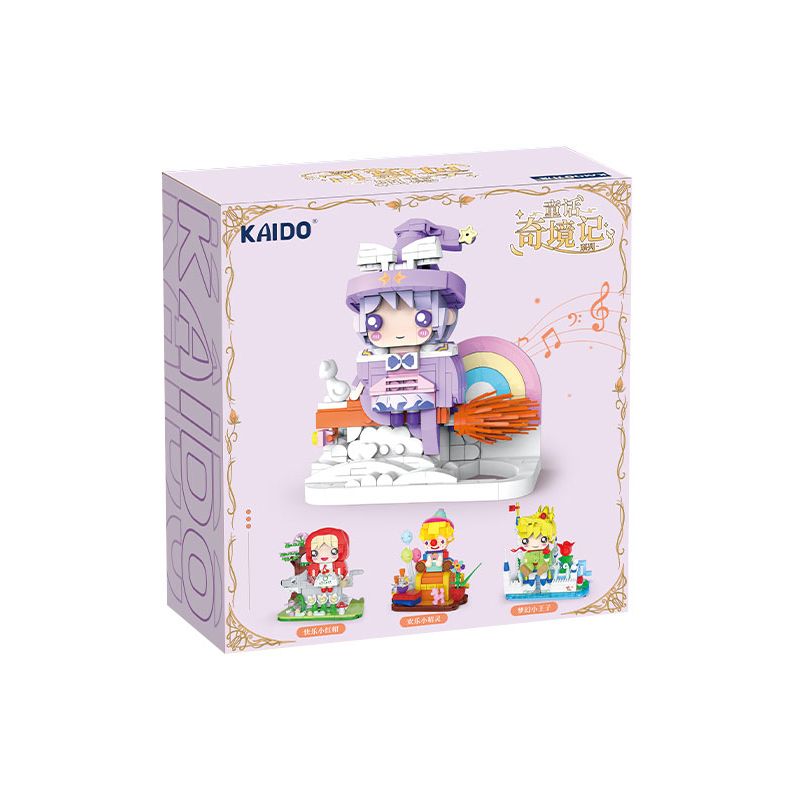 KAIDO KD99024 99024 TRUYỆN CỔ TÍCH XỨ SỞ THẦN TIÊN PHÙ THỦY NHỎ PHÉP THUẬT bộ đồ chơi xếp lắp ráp ghép mô hình