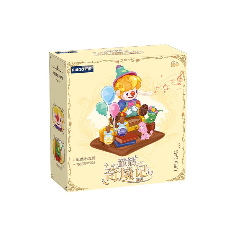 KAIDO KD99026 99026 TRUYỆN CỔ TÍCH XỨ SỞ THẦN TIÊN YÊU TINH CƯỜI bộ đồ chơi xếp lắp ráp ghép mô hình