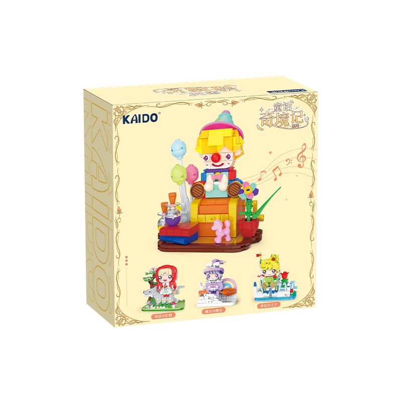 KAIDO KD99026 99026 TRUYỆN CỔ TÍCH XỨ SỞ THẦN TIÊN YÊU TINH CƯỜI bộ đồ chơi xếp lắp ráp ghép mô hình