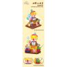 KAIDO KD99026 99026 TRUYỆN CỔ TÍCH XỨ SỞ THẦN TIÊN YÊU TINH CƯỜI bộ đồ chơi xếp lắp ráp ghép mô hình