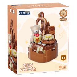 KAIDO KD99029 99029 BÁNH CHỮA BỆNH CỦA TEDDY TIRAMISU bộ đồ chơi xếp lắp ráp ghép mô hình
