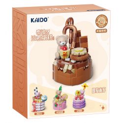 KAIDO KD99029 99029 BÁNH CHỮA BỆNH CỦA TEDDY TIRAMISU bộ đồ chơi xếp lắp ráp ghép mô hình